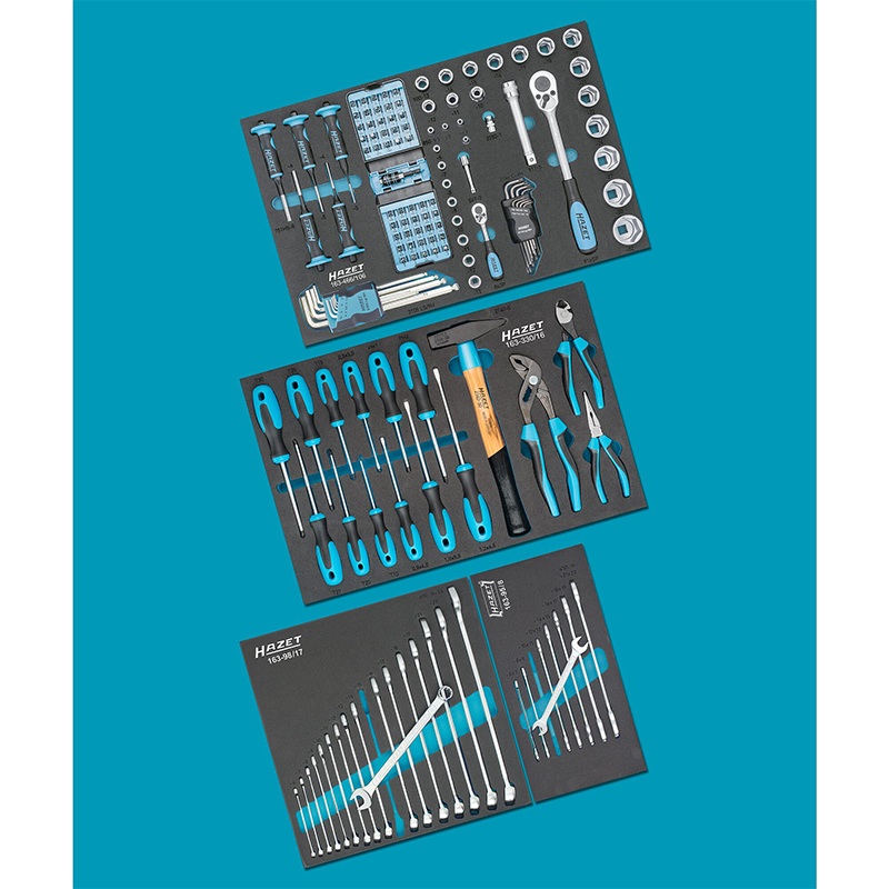 Hazet 0-178N/147 Tool Assortment, 147 Pieces