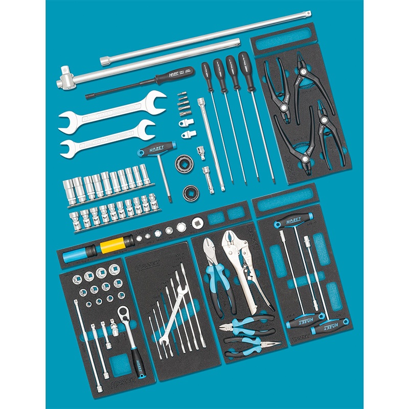 Hazet 0-2500-163/86 Supplementary Tool Assortment for AUDI, 86 Pieces