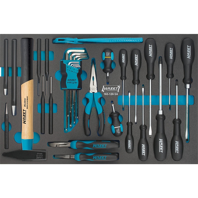 Hazet 163-120/24 Universal Set, 24 Pieces