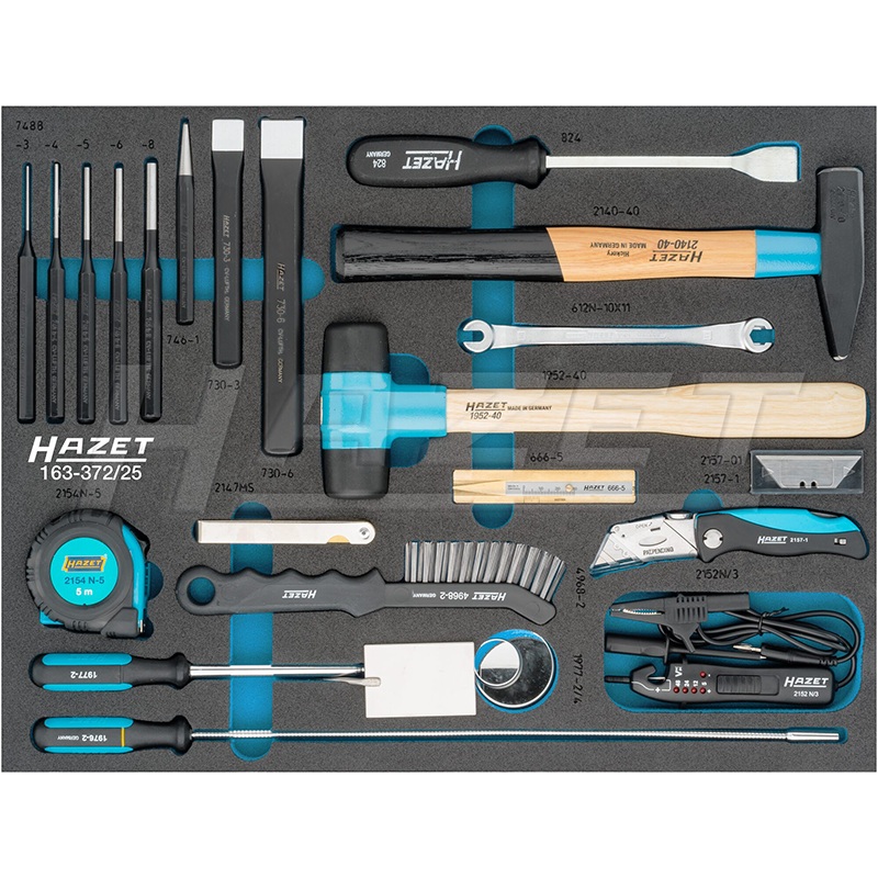 Hazet 163-372/25 Universal Set, 25 Pieces
