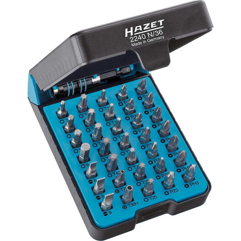 Hazet 2240N/36 BitE-Box  Screwdriver Bit Set, 36 Pieces