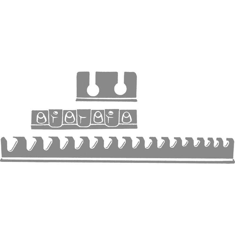Hazet 111/116HL Tool Holder, 14 Pieces