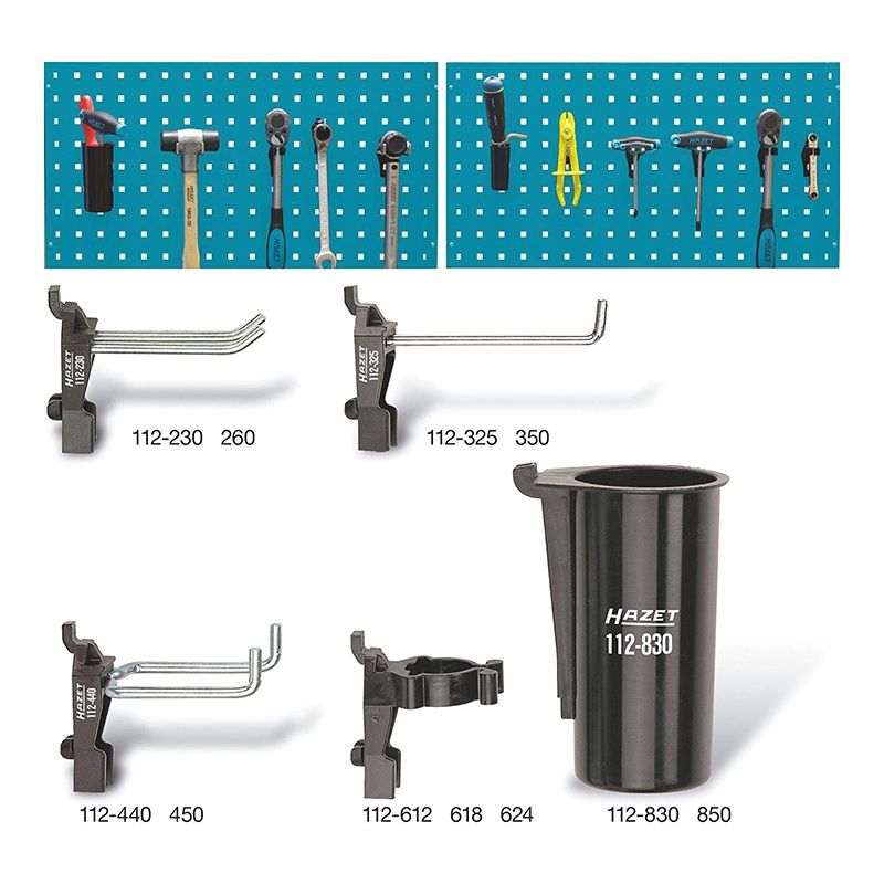 Hazet 112/11 Tool Holder, 11 Pieces