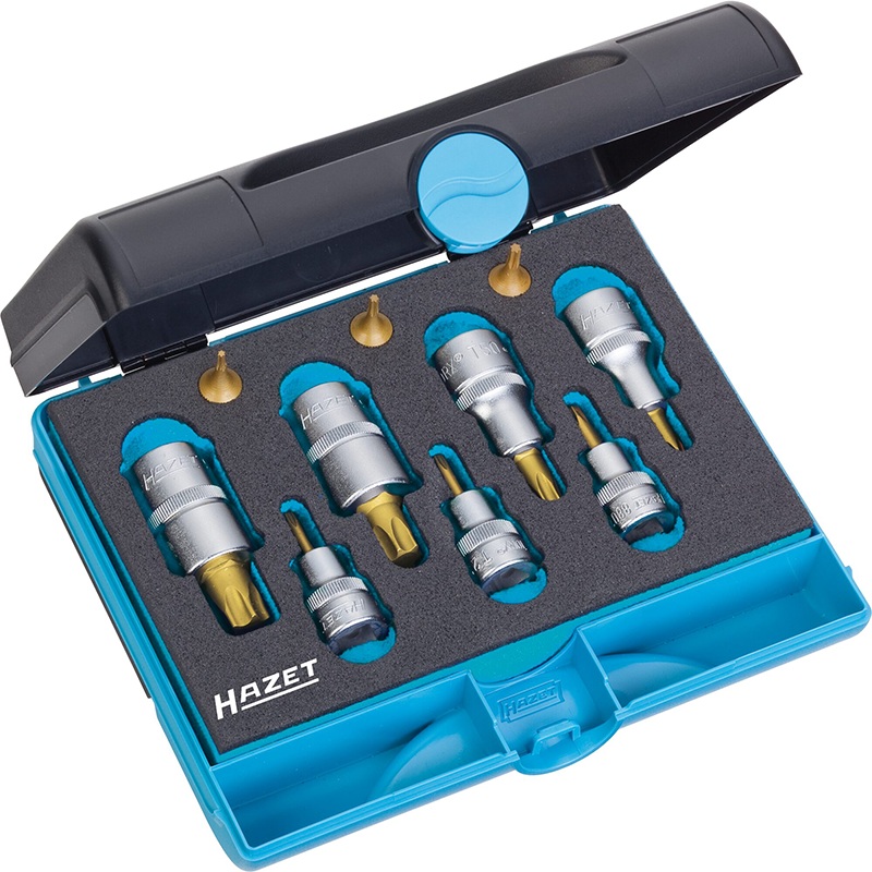 Hazet 1557/10 TORX Tool Set, 10 Piece