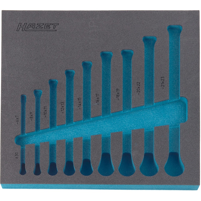 Hazet 163-101L Empty 2-Component Soft Foam Insert