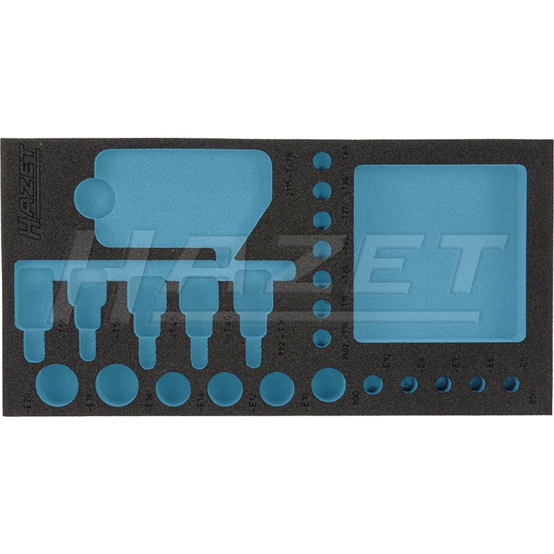 Hazet 163-192L Empty 2-Component Soft Foam Insert