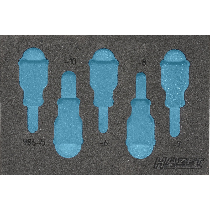 Hazet 163-215L Empty 2-Component Soft Foam Insert