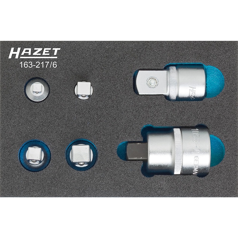 Hazet 163-217/6 Adapter Set, 6 Pieces