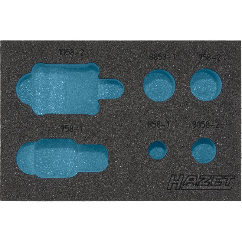 Hazet 163-217L Empty 2-Component Soft Foam Insert