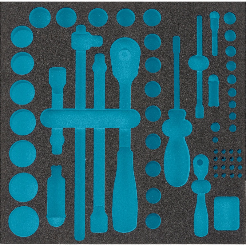 Hazet 163-224L Empty 2-Component Soft Foam Insert