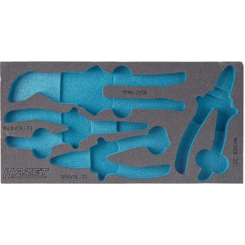 Hazet 163-226L Empty 2-Component Soft Foam Insert