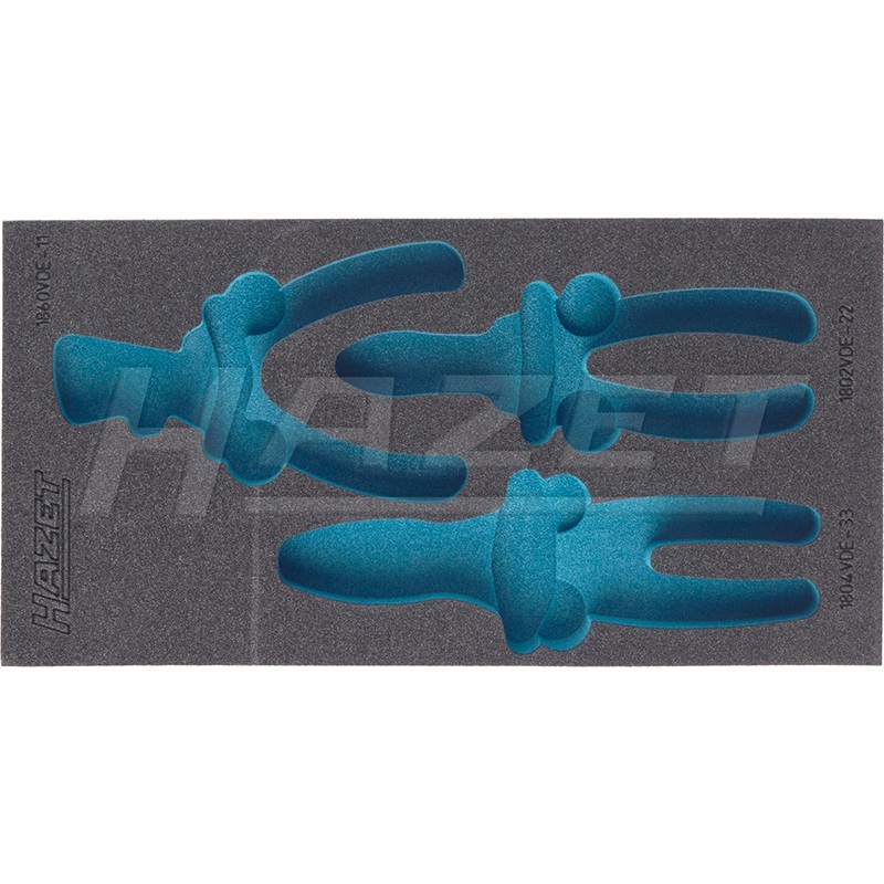Hazet 163-227L Empty 2-Component Soft Foam Insert