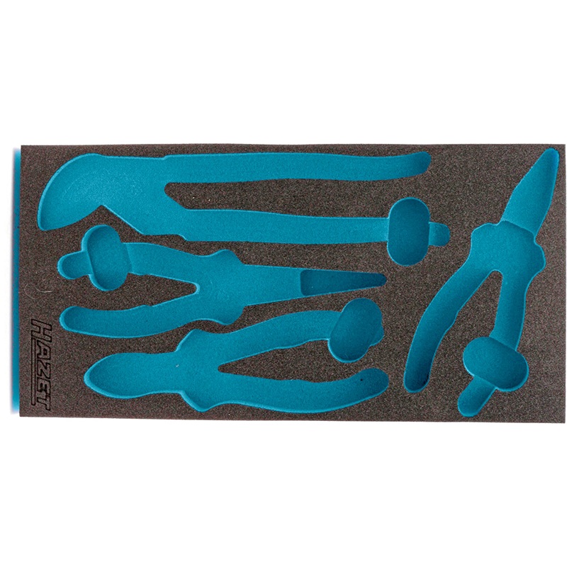 Hazet 163-257L Empty 2-Component Soft Foam Insert