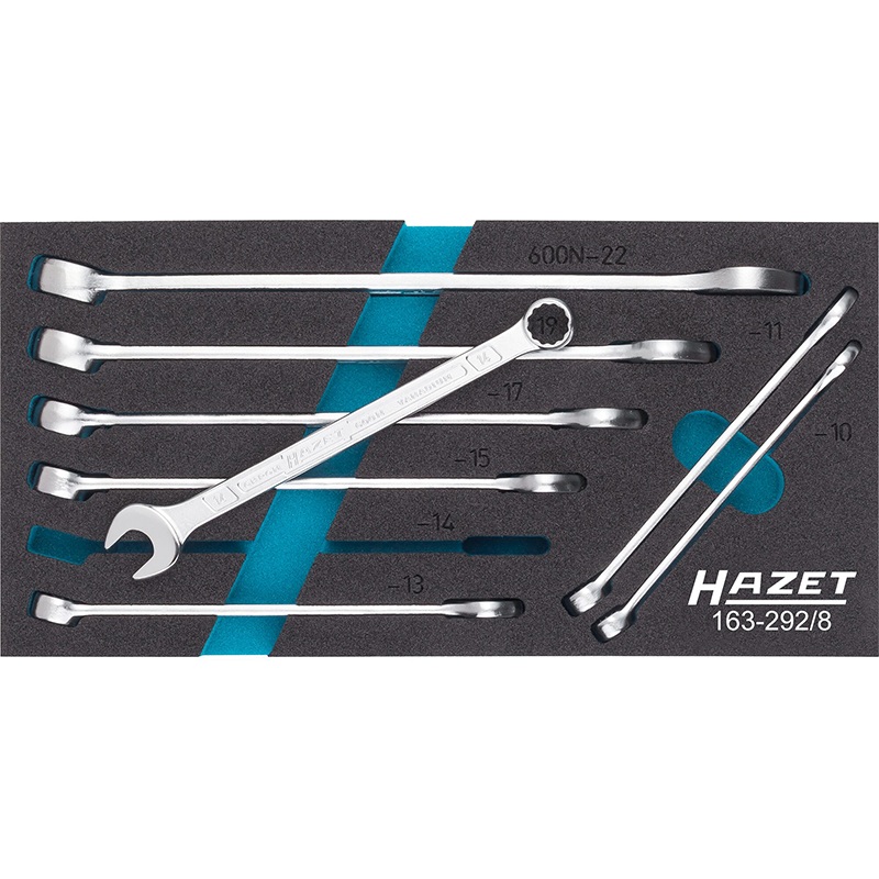 Hazet 163-292/8 Combination Wrench Set, 8 Pieces