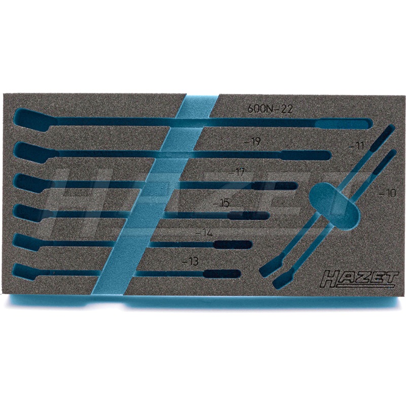 Hazet 163-292L Empty 2-Component Soft Foam Insert