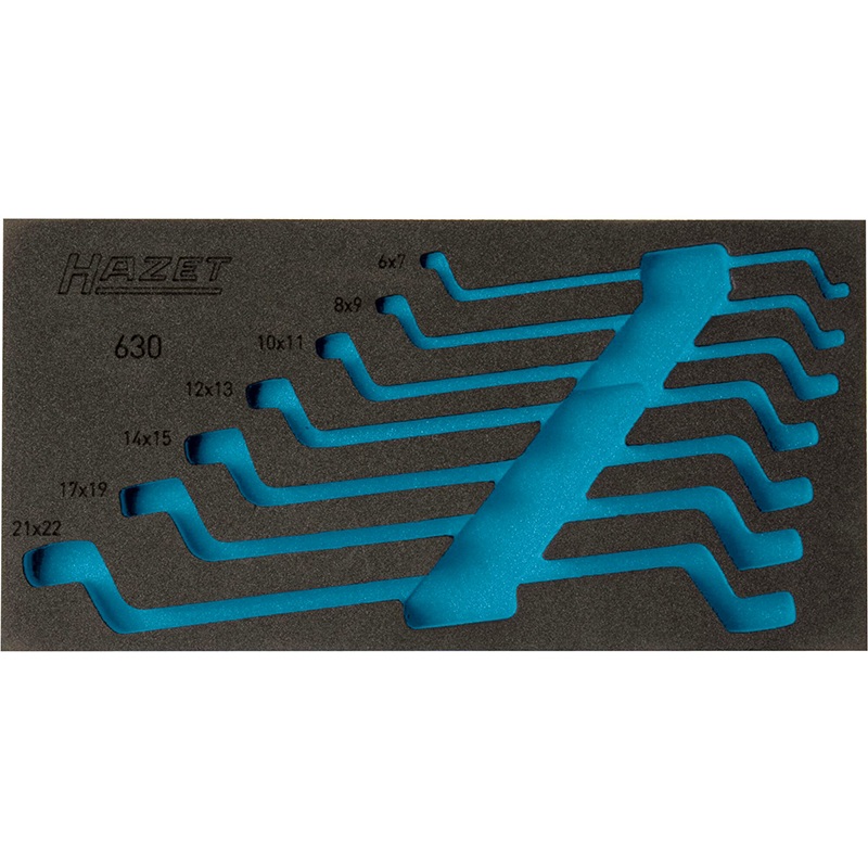 Hazet 163-296L Empty 2-Component Soft Foam Insert