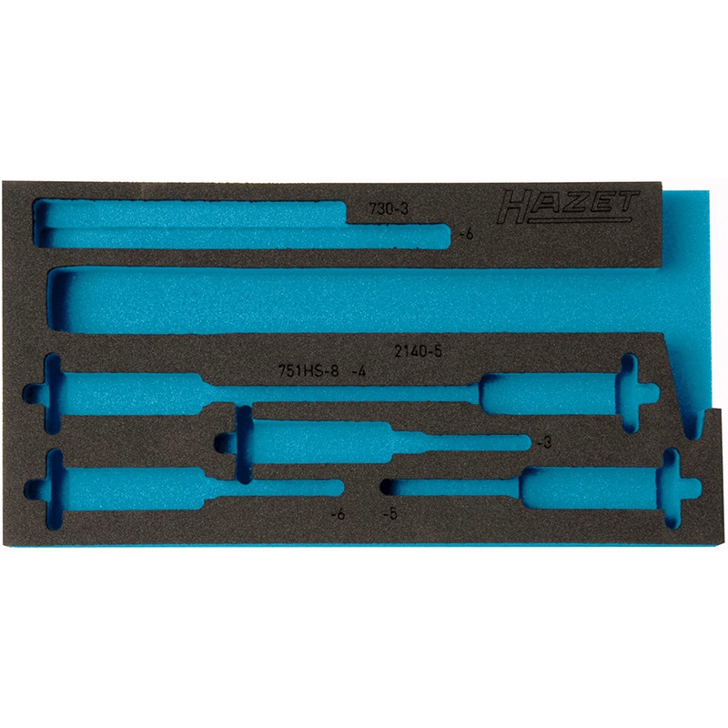 Hazet 163-299L Empty 2-Component Soft Foam Insert