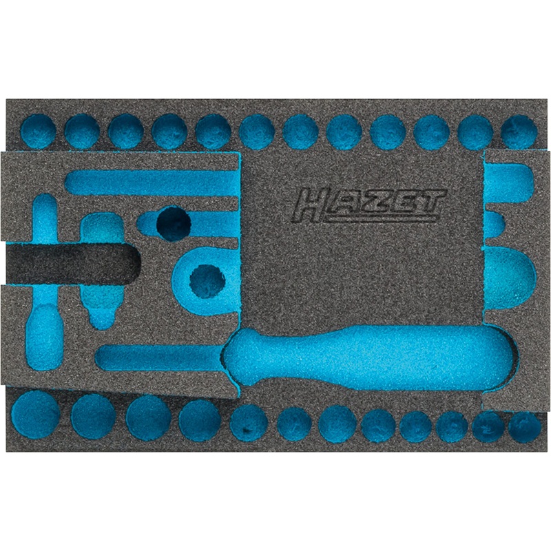 Hazet 163-337L Empty 2-Component Soft Foam Insert