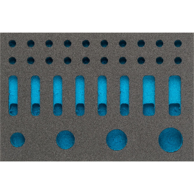 Hazet 163-346L Empty 2-Component Soft Foam Insert