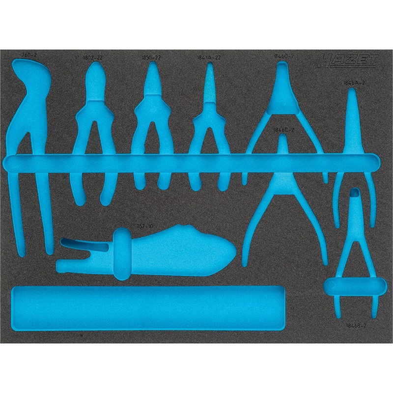 Hazet 163-370L Empty 2-Component Soft Foam Insert