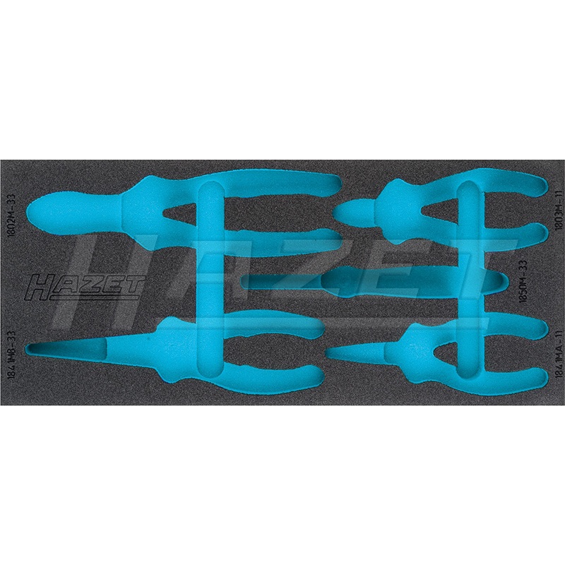 Hazet 163-375L Empty 2-Component Soft Foam Insert