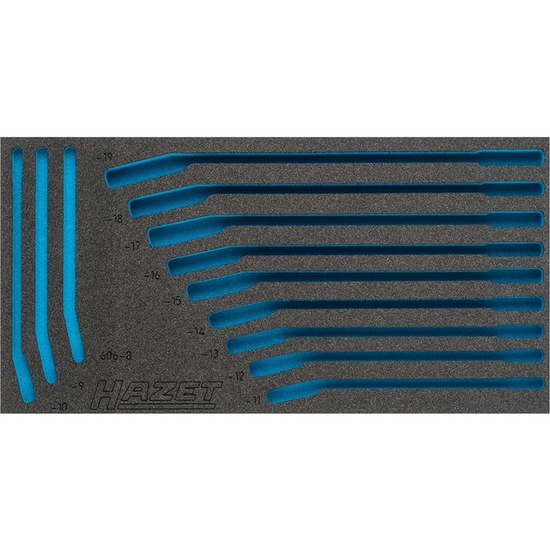 Hazet 163-385L Empty 2-Component Soft Foam Insert