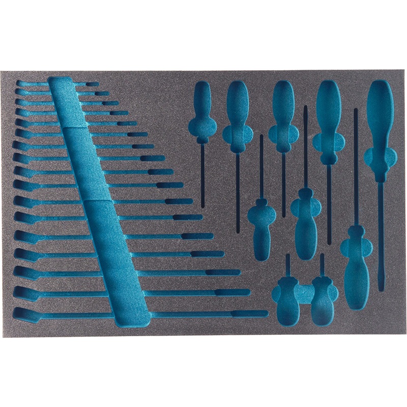 Hazet 163-58L Empty 2-Component Soft Foam Insert