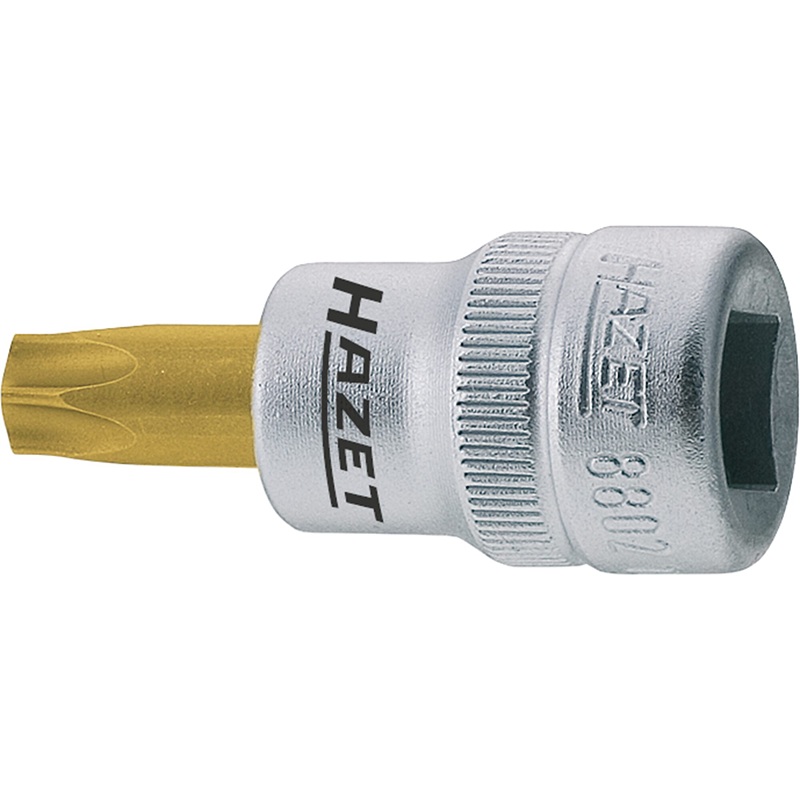 Hazet 8802-T40 TORX 10mm (3/8") T40 TiN Screwdriver Socket