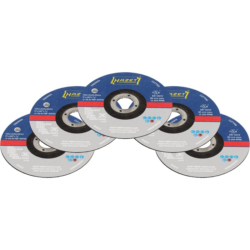 Hazet 9233-010/5 Cut-off wheel set