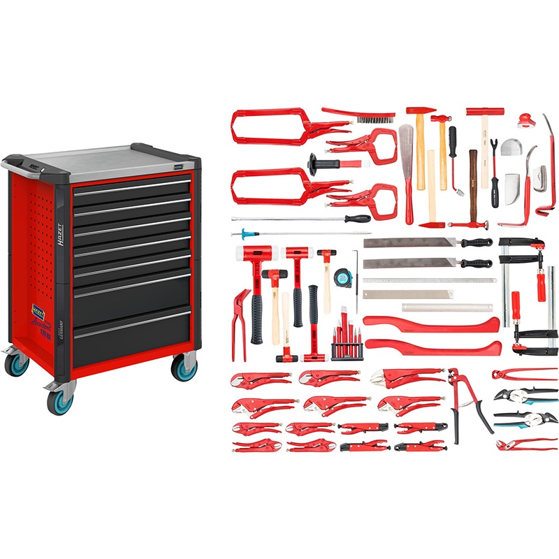Hazet 179NX-7/65ALU Tool Trolley Assistent with 65 Tools