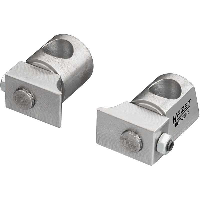 Hazet 1847-090/2 Clamping Jaws, Pair, Angled 90