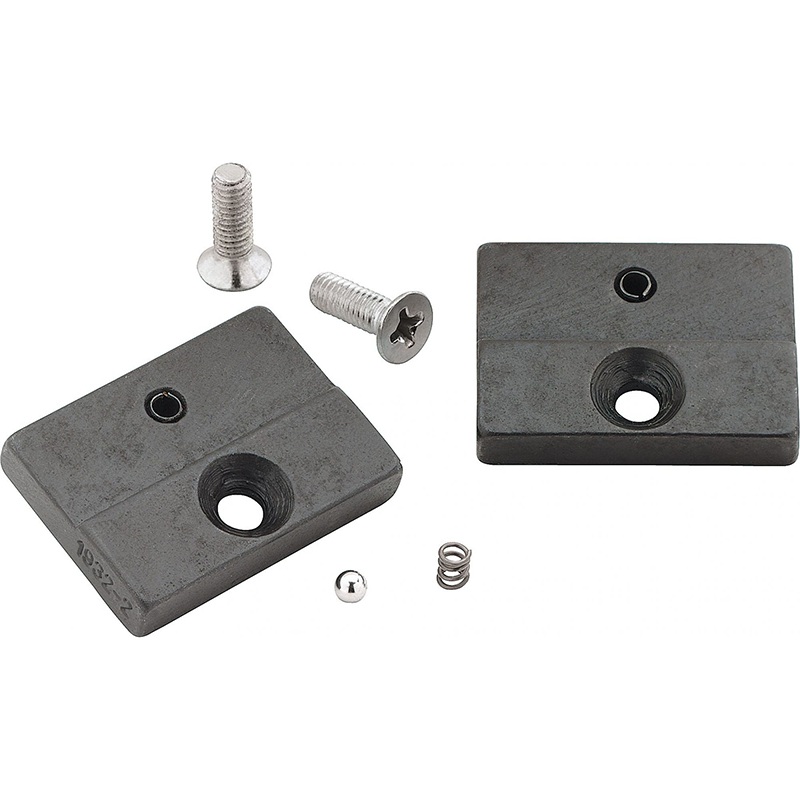 Hazet 1932-2/6 Replacement Set: 1 Pair of Jaws 30mm wide, 2 Screws, 2 Sleeves