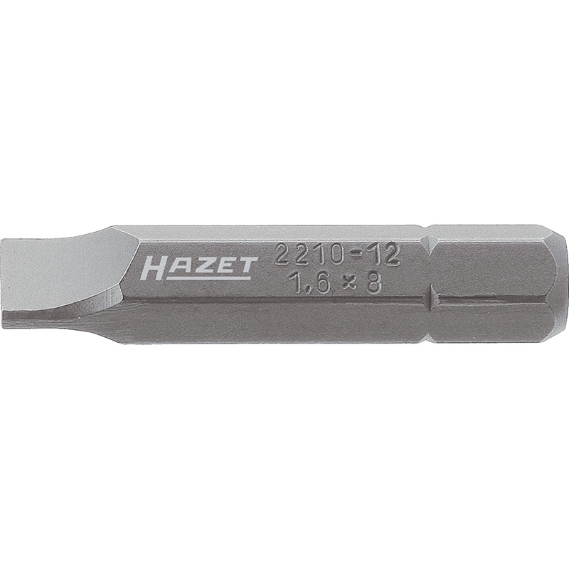 Hazet 2210-14 Bit, Slotted, 2 x 12 mm