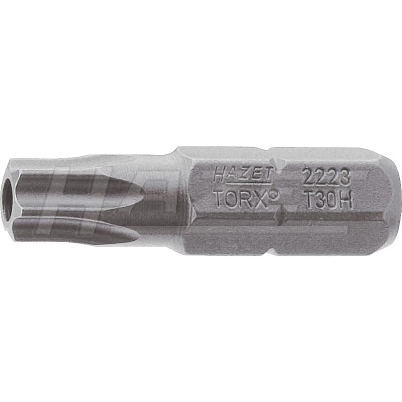 Hazet 2223-T10H Bit, Tamper-Resistant TORX, T10H