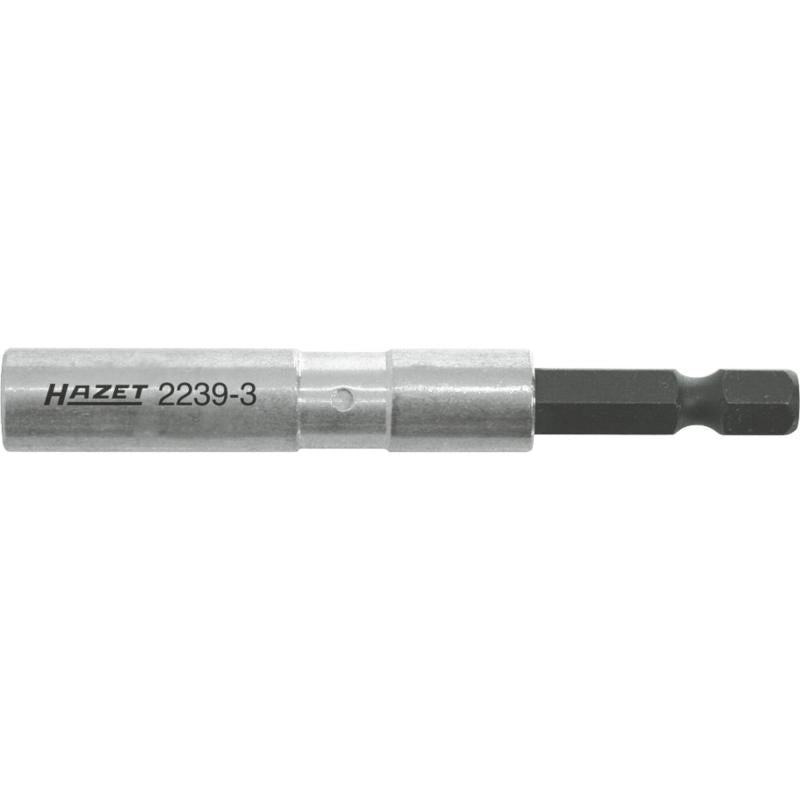 Hazet 2239-3 Adapter, 1/4" Solid Hex to 1/4" Hollow Hex, 75mm