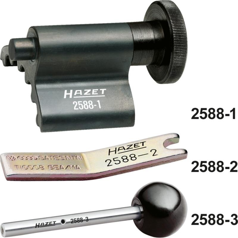 Hazet 2588/3 Timing Belt Locking, 3 Pieces