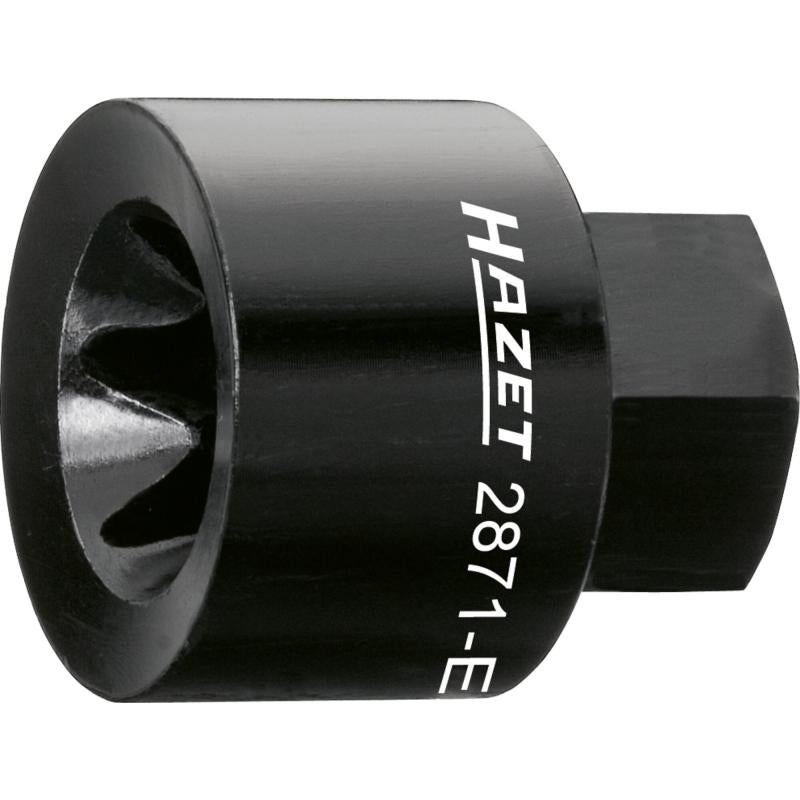 Hazet 2871-E24 Brake Calliper Socket, Outside TORX E24, Outside Hex 22m