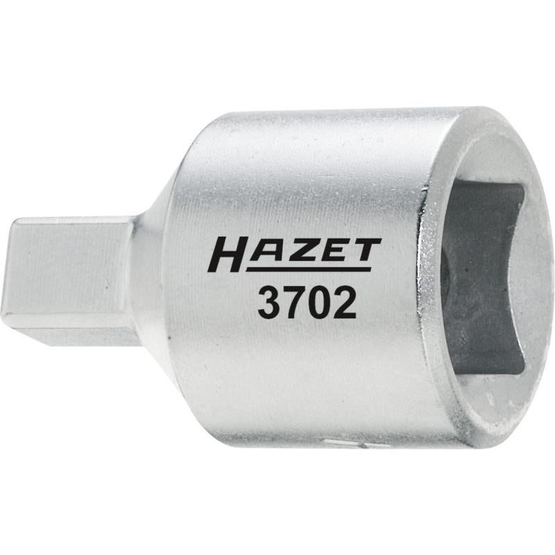 Hazet 3702 Oil Service Screwdriver Socket, 8mm Square, 1/2" Square Drive