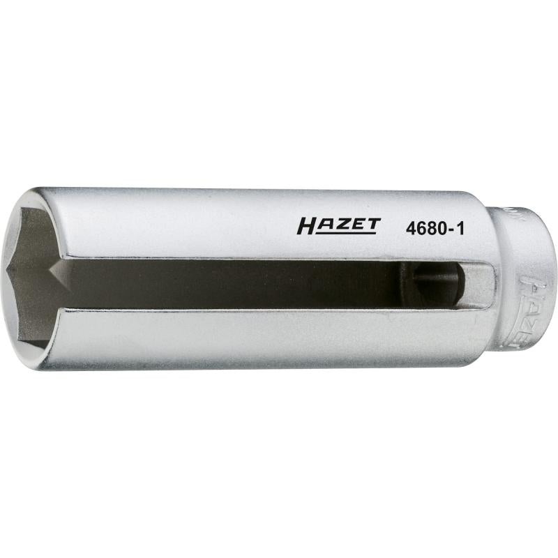 Hazet 4680-1 Lambda Probe Socket, 22mm Hex, 1/2" Square Drive