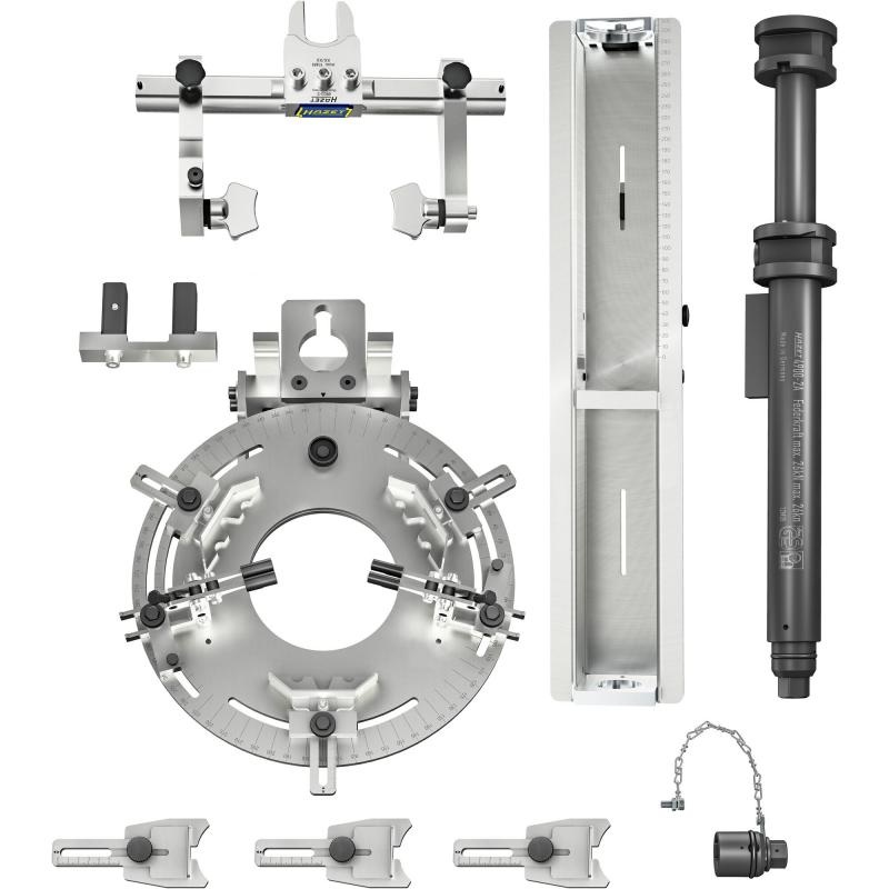Hazet 4903/4 Stationary Universal Spring Vice, 4 Pieces