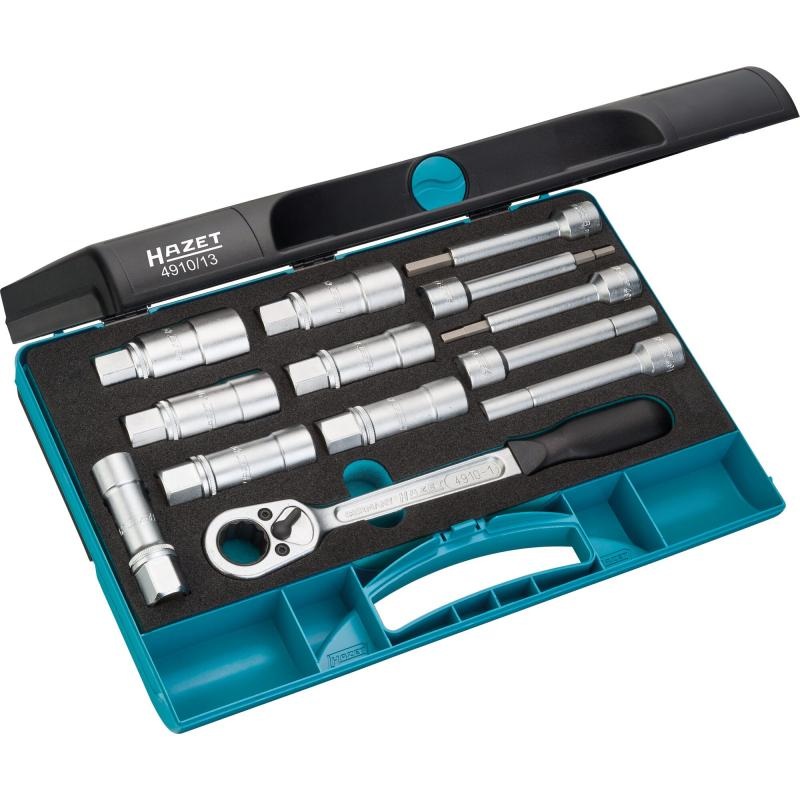 Hazet 4910/13 Shock Absorber Tool Set, 13 Pieces