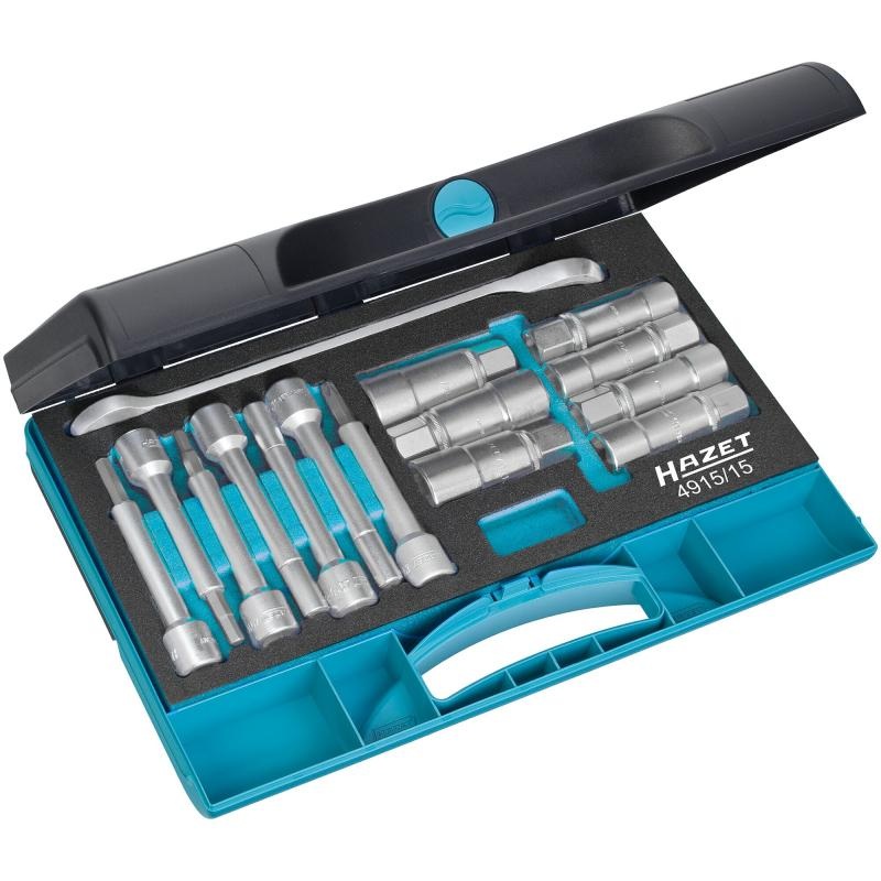 Hazet 4915/15 Shock Absorber Tool Set, 15 Pieces
