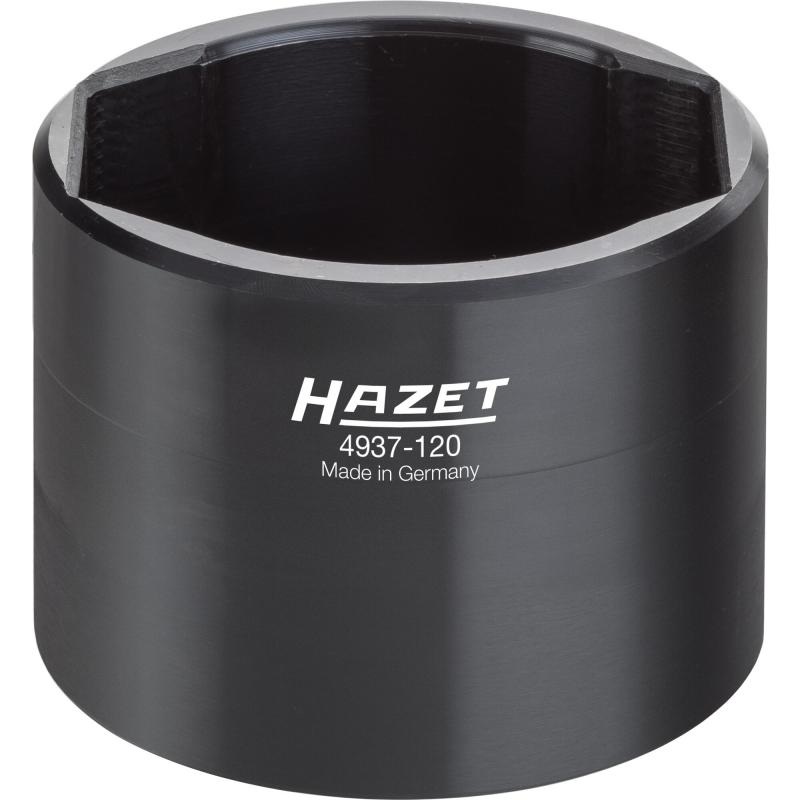 Hazet 4937-120 Commercial Vehicle Axle Nut Socket, 3/4" Square Drive