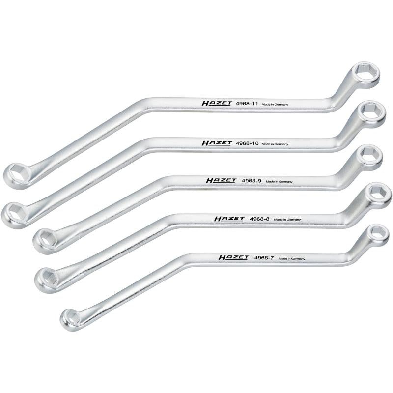 Hazet 4968/5 Brake Bleeding Wrench Set, 5 Pieces