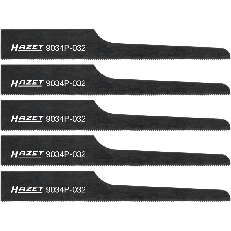 Hazet 9034P-032/5 Jigsaw Blades  32 teeth  5x