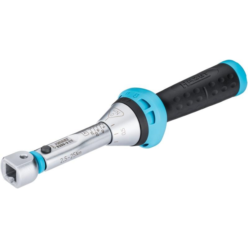 Hazet 5280-3CT Torque Wrench, 2.5-25 Nm, 9x12mm Insert Square