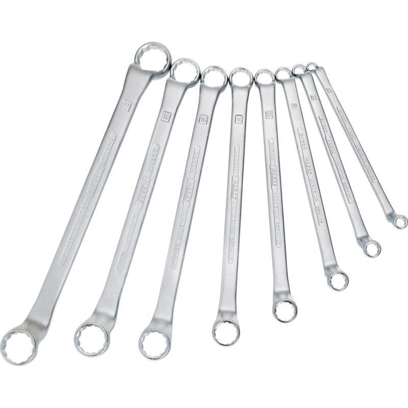 Hazet 630/12 Double Box-End Wrench Set, 12-Point, 12 Pieces