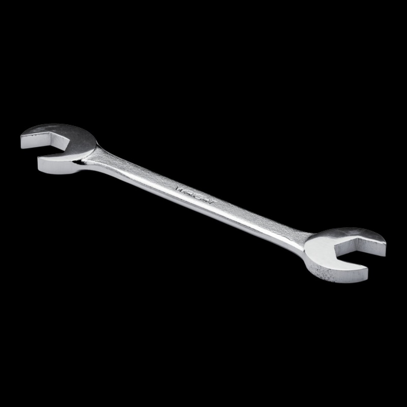 Wright Tool 1384 Open End Double Angle Wrench 15 & 60 Satin - 1-1/8" x 1-1/8"