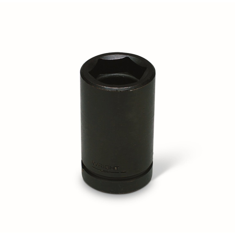 Wright Tool 8934 1" Drive Square Deep Budd Wheel Impact Socket - 1-1/16"