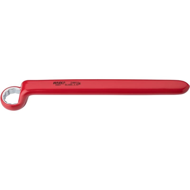 Hazet 630KV-10 Single Box-End Wrench with Protective Insulation, 12-Point, 10mm